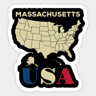 Massachusetts Sticker